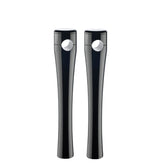 Custom Chrome 10" Smooth Handlebar Top Risers Chrome Black Fit For 1" Handlebars Clamping